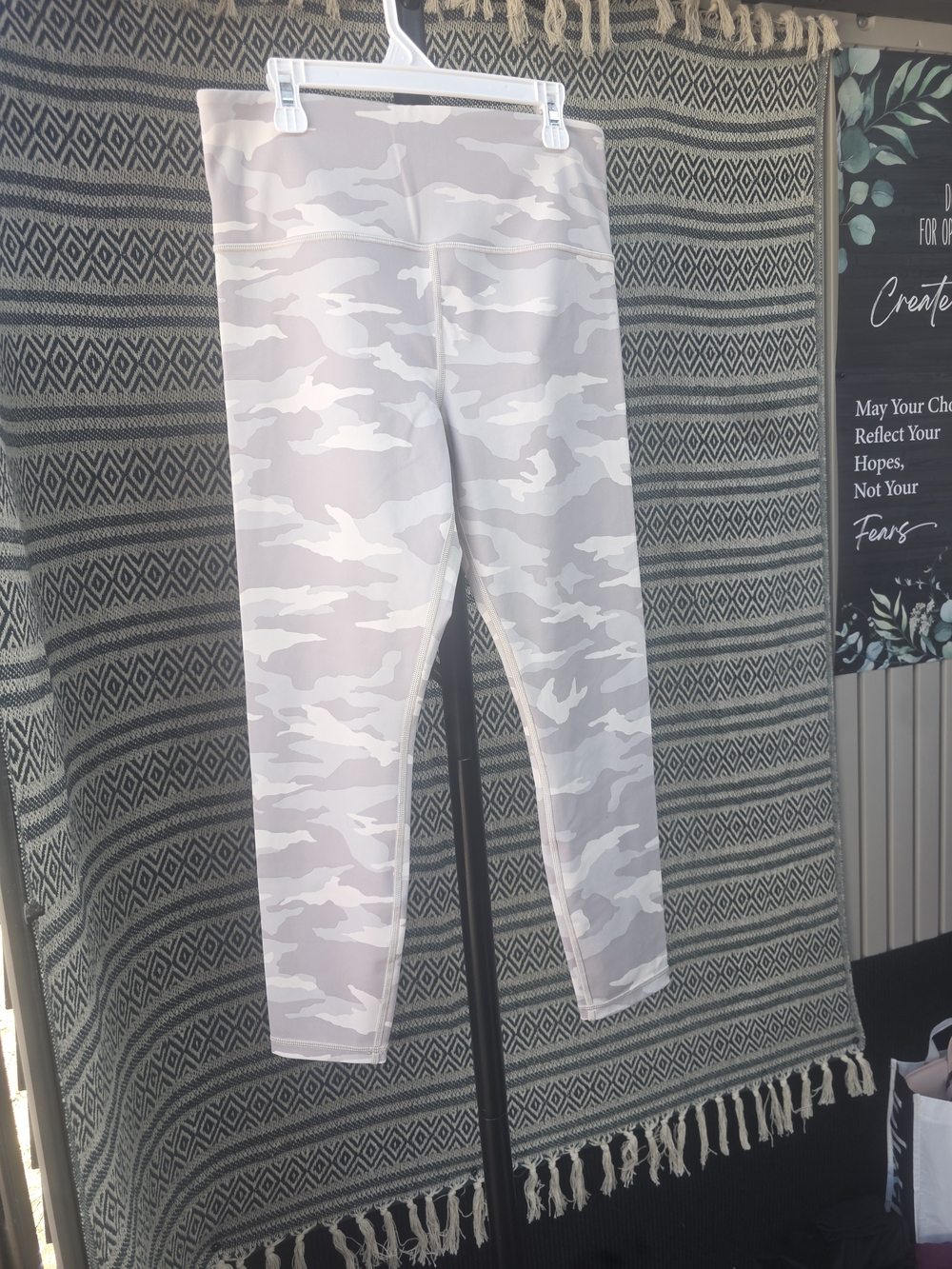 Athleta Elation 7/8 Leggings - Light Camo